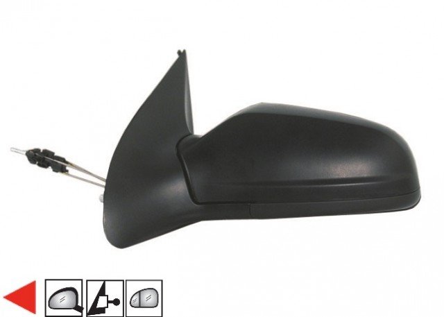 Acessar a peça Espelho esquerdo mecânico, asferico, 5 portas