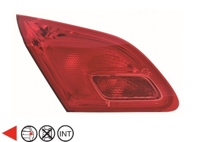 Acessar a peça Grupo optico interior traseiro esquerdo ->12/2012