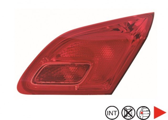 Acessar a peça Grupo optico interior traseiro direito ->12/2012