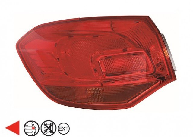 Acessar a peça Luz exterior traseira esquerda [Vermelho] Sport tourer