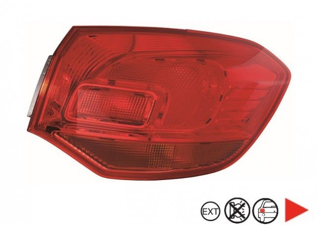 Acessar a peça Farolim traseiro exterior direito [Vermelho] Sport tourer