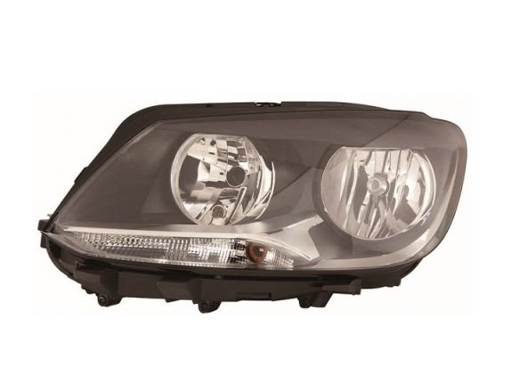 Acessar a peça Farol esquerdo H7+H15 [Preto] [Preto