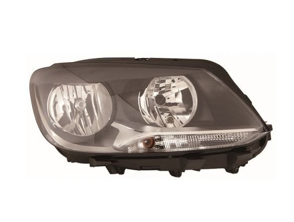 Acessar a peça Farol direito H7+H15 [Preto].