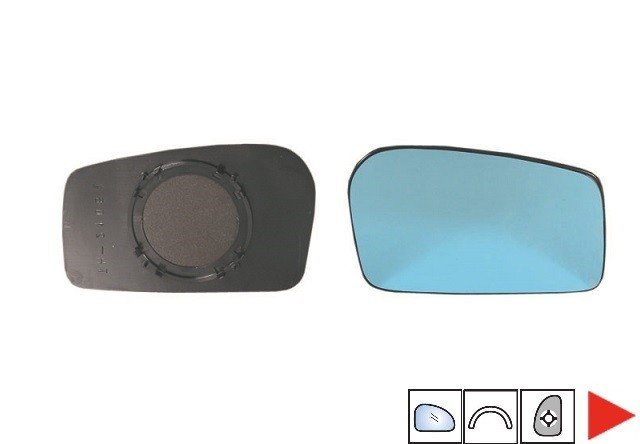 Acessar a peça Vidro azul + suporte espelho direito Acessar a peça Vidro azul + suporte espelho direito