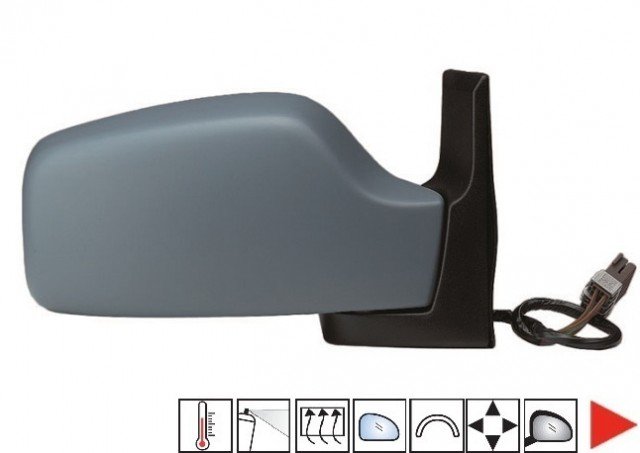 Acessar a peça Espelho direito elétrico, aquecido, preparado + sonda Acessar a peça Espelho direito elétrico, aquecido, preparado + sonda