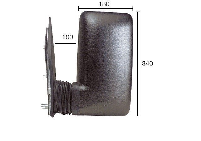 Acessar a peça Espelho aquecido manual direito [curto]