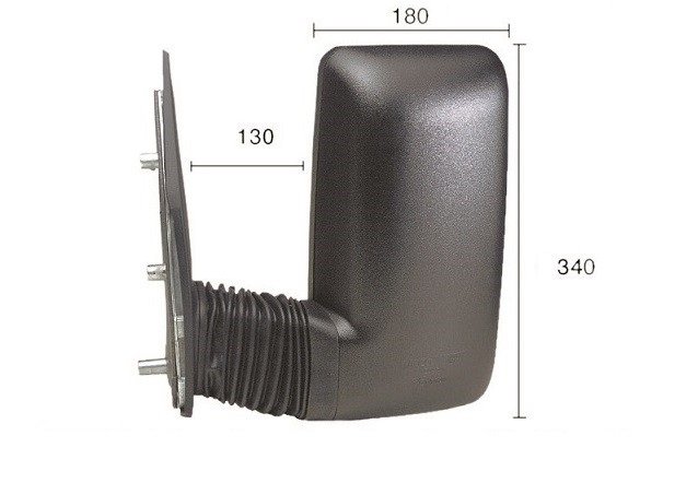 Acessar a peça Espelho esquerdo manual + sonda [médio]