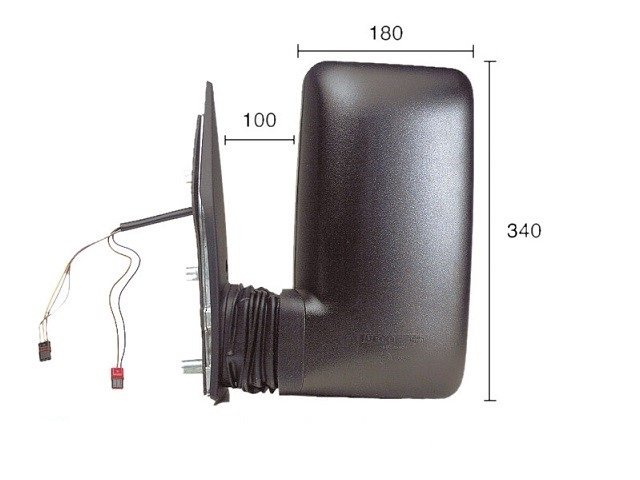 Acessar a peça Espelho esquerdo elétrico, aquecido [curto]