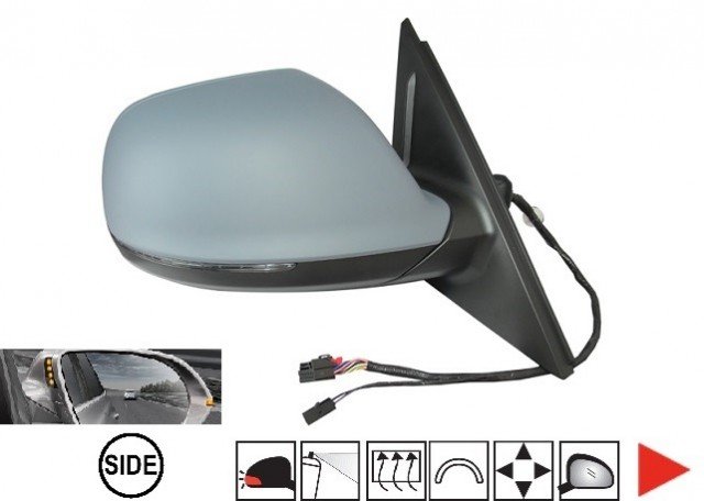 Acessar a peça Espelho direito elétrico, aquecido, preparado + pisca [bsd]