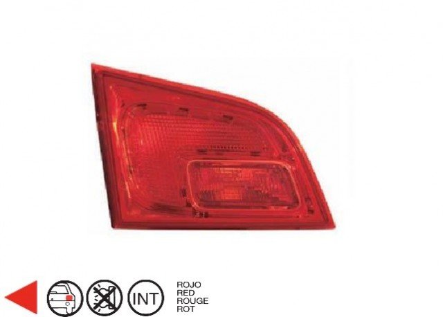 Acessar a peça Grupo optico interior traseiro esquerdo base roja tipo vistefamiliar