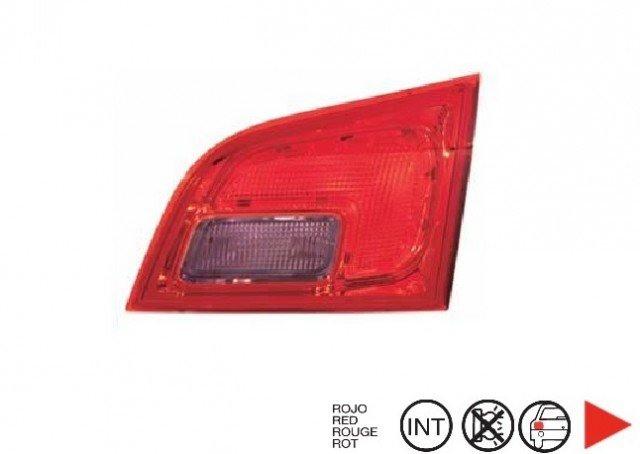 Acessar a peça Grupo optico interior traseiro direito base roja tipo vistefamiliar