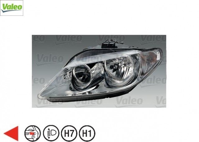 Acessar a peça Farol esquerdo h1+h7 [valeo]