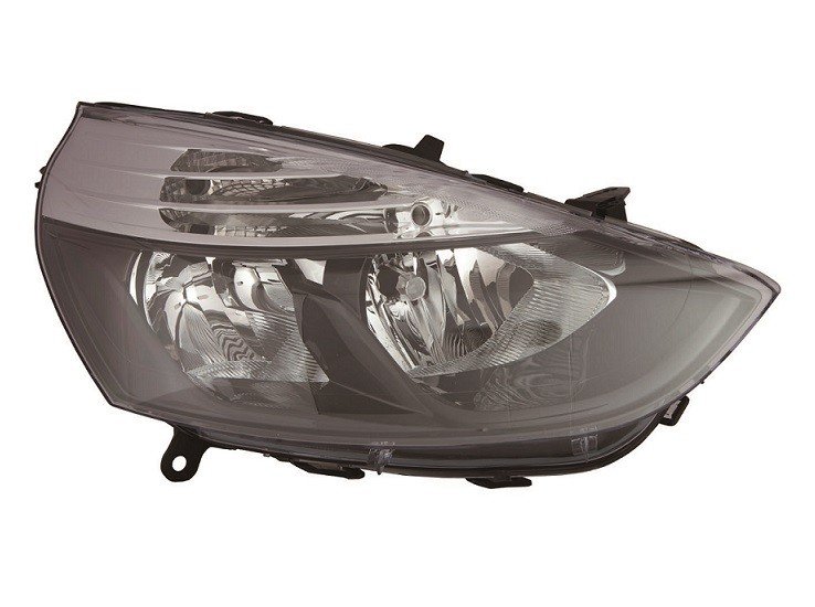 Acessar a peça Farol reto H1+H7 [Preto/Preto] Tipo AL