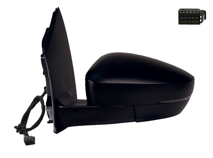Espelho esquerdo elétrico, aquecido, dobrável + piloto grande angular retangular VOLKSWAGEN POLO  pour VOLKSWAGEN POLO  Espelho esquerdo elétrico, aquecido, dobrável + piloto grande angular retangular VOLKSWAGEN POLO  pour VOLKSWAGEN POLO