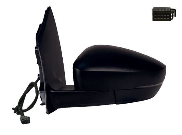 Acessar a peça Espelho esquerdo elétrico, aquecido, dobrável + pisca [grande angular] [retangular]