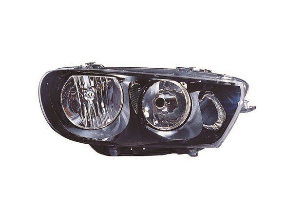 Acessar a peça Farol direito eletrico com motor/base preta h7+h7 Acessar a peça Farol direito eletrico com motor/base preta h7+h7