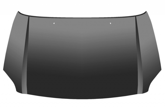 Acessar a peça Capot frontal