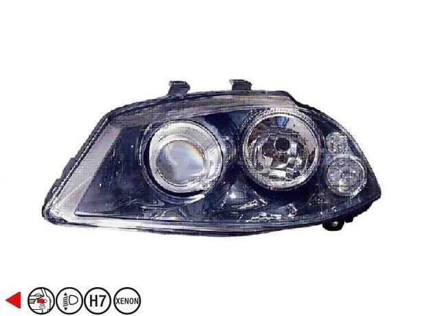 Acessar a peça Farol esquerdo h7+xenon