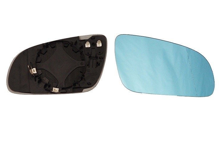 Vidro azul + suporte do espelho retrovisor direito aquecido (até 2008) AUDI-A8 (4E) pour AUDI A8  pour AUDI A8