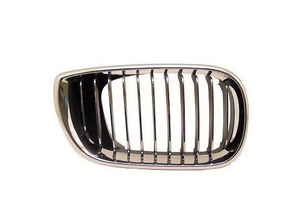 Acessar a peça Grelha direita quadro cromado/lamas cromadas/pretas