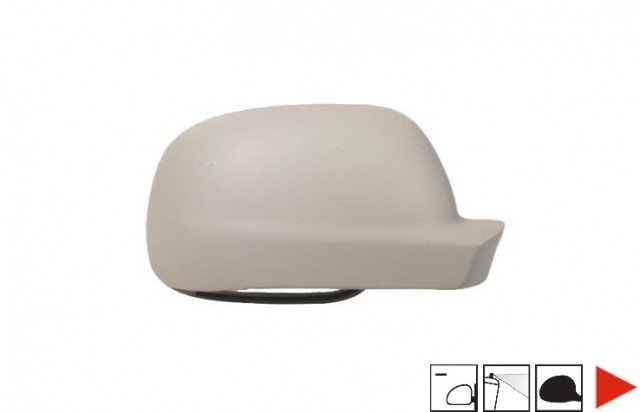 Acessar a peça Capa espelho retrovisor direito, preparada (modelo pequeno) (até 2003)
