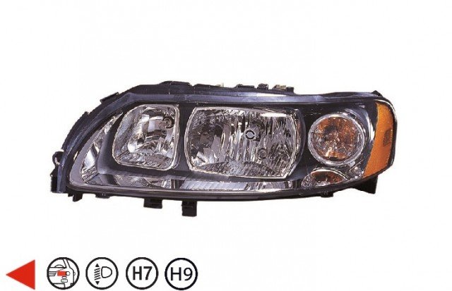 Acessar a peça Farol esquerdo H7+H9