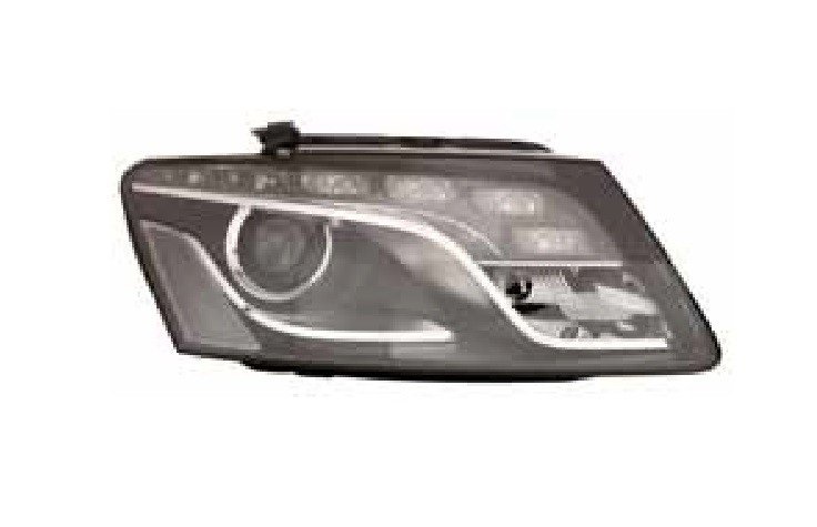 Farol direito xenon+led AUDI Q5 Equipado com lâmpadas D3S - PH24WY - LED. Ajuste interno elétrico, fornecido com motor. Fundo preto. Exceto direcional. Iluminaçäo  pour AUDI Q5  Farol direito xenon+led AUDI Q5 Equipado com lâmpadas D3S - PH24WY - LED. Ajuste interno elétrico, fornecido com motor. Fundo preto. Exceto direcional. Iluminaçäo  pour AUDI Q5