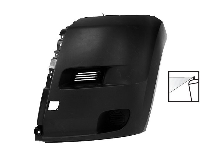 Acessar a peça Ponta para choques frente esquerda primario