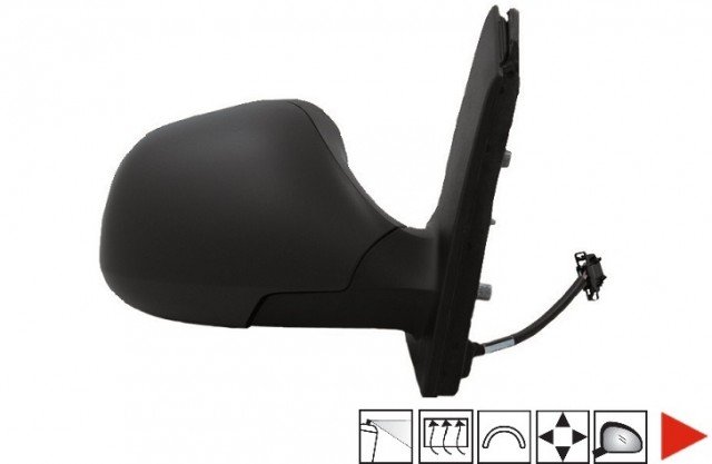 Acessar a peça Espelho direito eletrico, convexo, termico, preparado