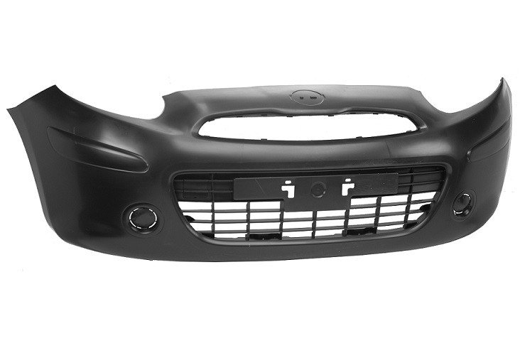 Acessar a peça Para choques frente preto para nevoeiro sem buracos sensores sem friso grelha