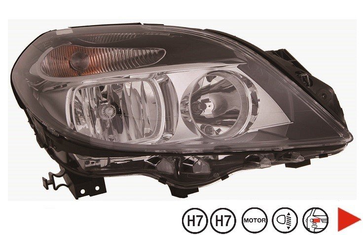 Farol direito h7+h7 pour MERCEDES CLASE B Farol direito h7+h7 pour MERCEDES CLASE B