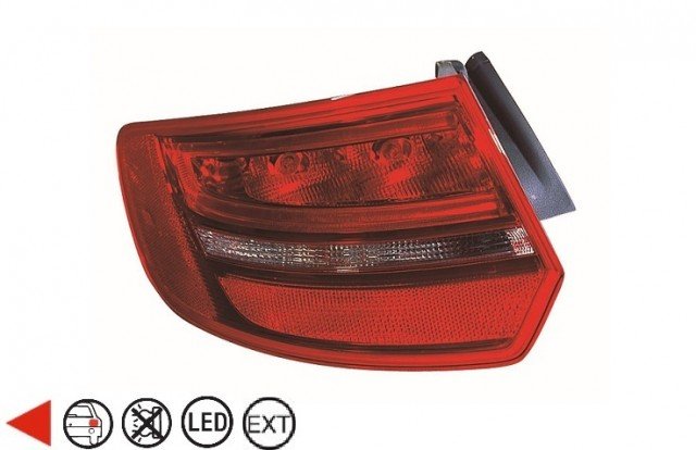 Acessar a peça Farolim traseiro exterior LED do lado esquerdo [Sportback].