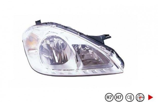 Acessar a peça Farol direito eletrico h7+h7 2008->