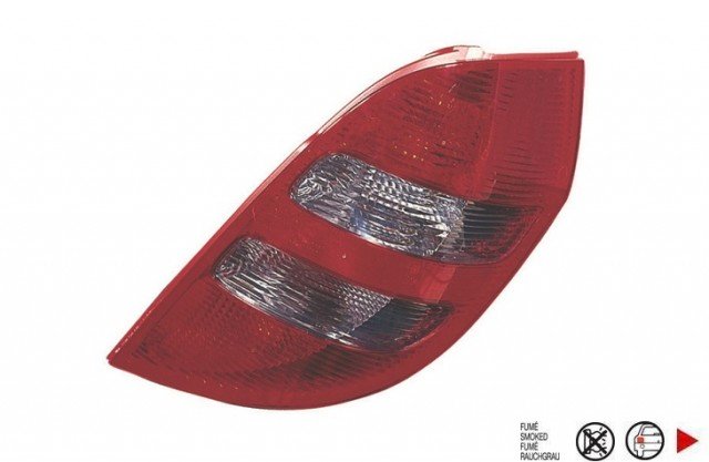 Acessar a peça Farolim traseiro direito [Vermelho - fumado]