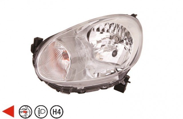 Acessar a peça Farol esquerdo H4