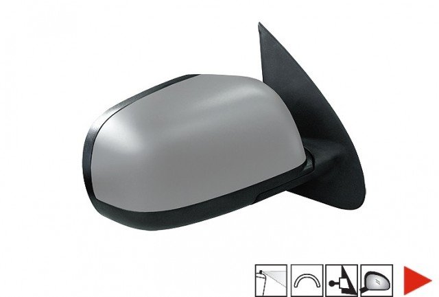 Acessar a peça Espelho direito mecânico, convexo, preparado