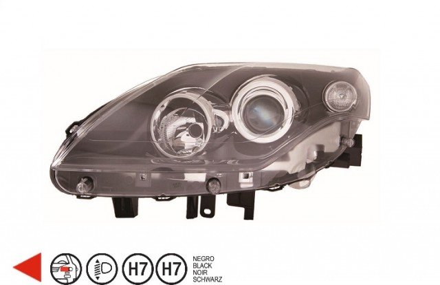 Acessar a peça Farol esquerdo h7+h7 [preto]