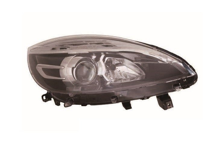 Farol direito H7+H7 [Preto].