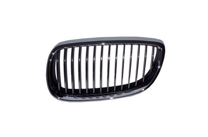 Acessar a peça Grelha frente direita quadro/lamas cromadas