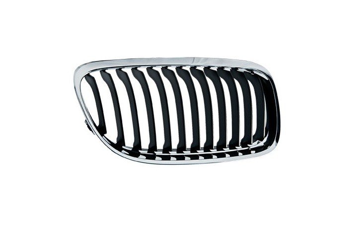 Acessar a peça Grelha esquerda quadro cromadolamas pretas