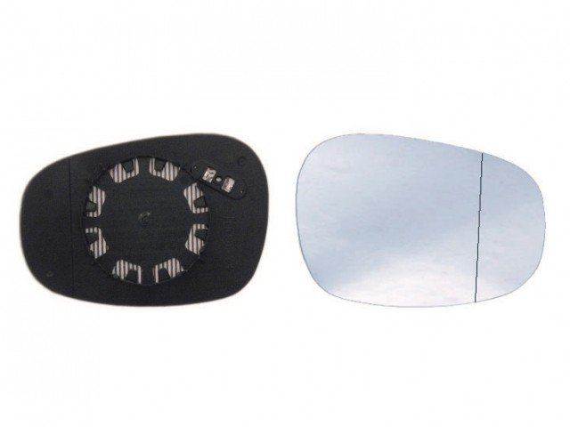 Acessar a peça Vidro com suporte direito asferico, azul, termico