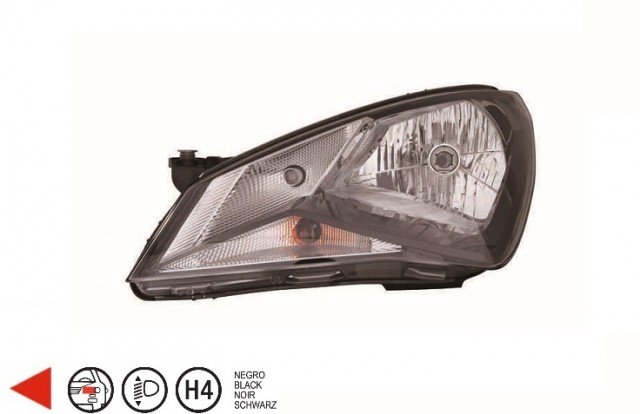 Acessar a peça Farol esquerdo elétrico H4 Acessar a peça Farol esquerdo elétrico H4