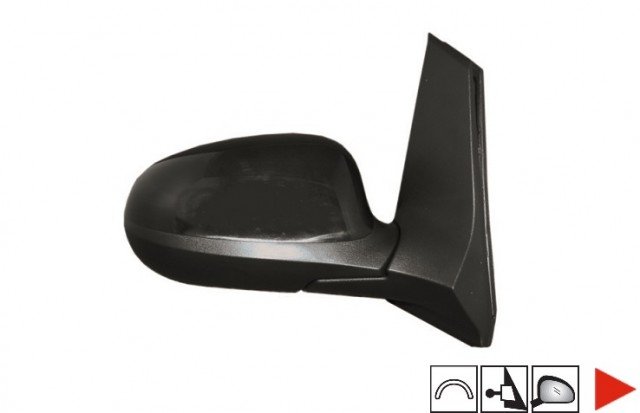 Acessar a peça Espelho retrovisor mecânico direito