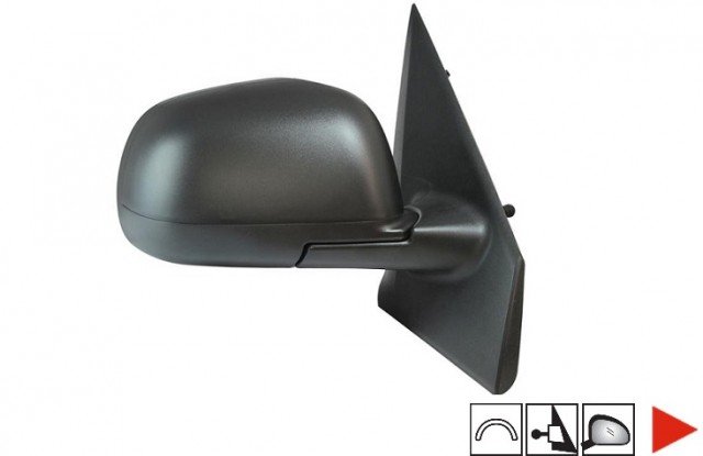Acessar a peça Espelho direito mecânico, convexo Acessar a peça Espelho direito mecânico, convexo