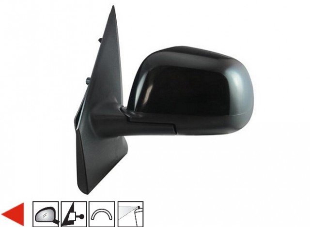 Acessar a peça Espelho mecânico esquerdo preparado