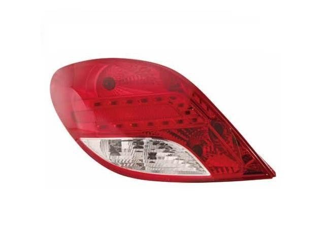 Farolim traseiro esquerdo de 3/5 LEDs