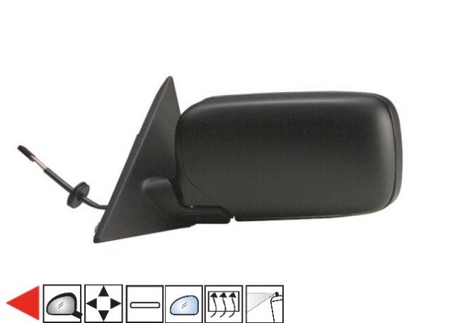 Acessar a peça Espelho esquerdo eletrico, plano, azul, termico, preparado, 2portas