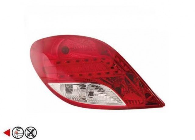 Acessar a peça Farolim traseiro esquerdo de 3/5 LEDs