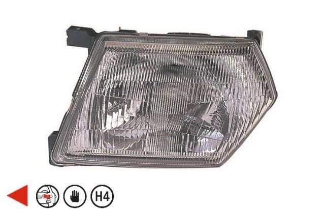 Acessar a peça Farol esquerdo manual h4