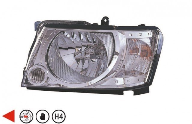 Acessar a peça Farol esquerdo manual H4